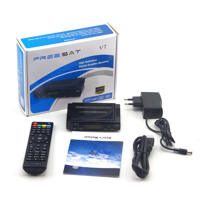 China FREESAT V7HD DVB-S2 satellite receiver IPTV USB wifi support biss,patch and key edit for sale