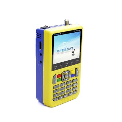 China V8 satellite finder DVB-S2 HD 3.5 inch satellite finder freesat DVB Finder for sale