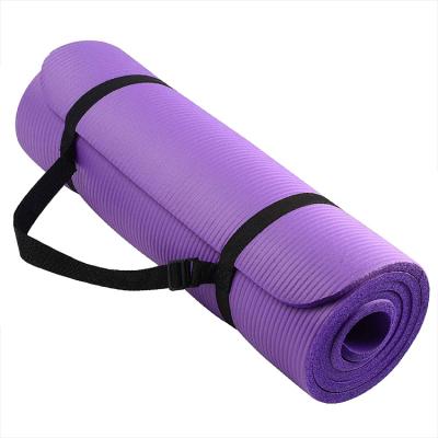 China yoga & Pilate factory price multipurpose custom nbr 15mm premium colorful yoga mat for sale