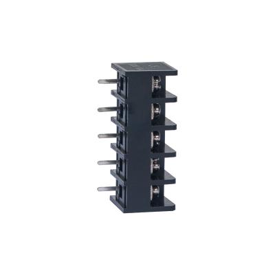 China 6.35mm Pitch 5 Way Barrier Terminal Block Connector 300V/10A For Sale YJ611/6.35 for sale