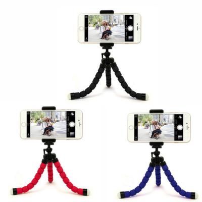 China Spider Mini Tripod Lightweight Flexible Tripod Stand For Smartphone Support Printing Logo for sale