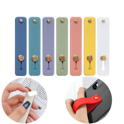 China Multi Colors For Pick New Version Handheld Phone Holder Finger Strap Buckle Holder Bracket For Smartphone Colorful Promotion Cheap Mobile Holder for sale