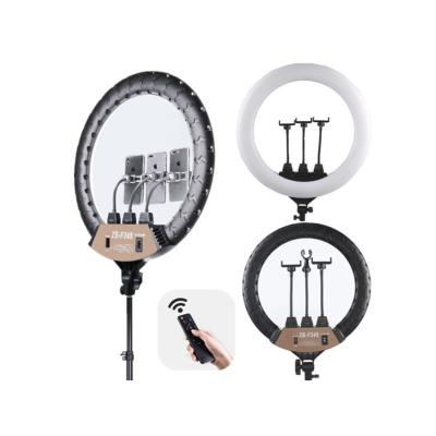 China ABS ZB-F348 LED Ring Light 18 Inches 45cm Ring Light with Radio Remote Control for Livestream Tiktok Makeup for sale