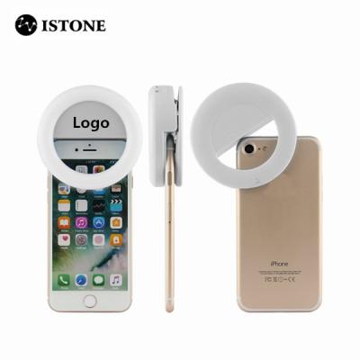 China Photo Flash Led Selfie Light Complement Light Led Ring Light With USB Cable For Mobile Phone IST-SL14 for sale