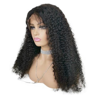 China Silky Straight Wave Cuticle Aligned Jerry Curl Transparent Swiss Lace Frontal Wigs 100% Virgin Hair 13x4 Lace Wigs for sale