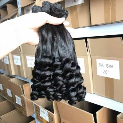 China Good Quality 12A Mink Barely Shedding Thick Smooth Soft Unproccessed Virgin Brazilian Hair Double Bundle Virgin Hair Vendors Pulled Hair for sale