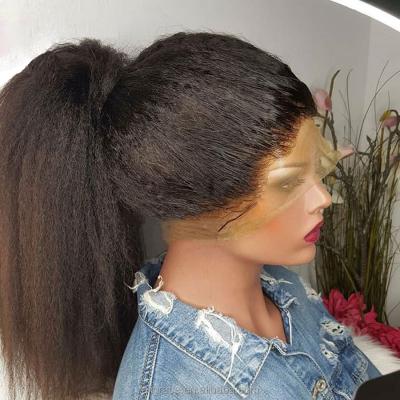 China Seller 13x6 Hd Full Body Wave Lace Front Human Hair Wig For Women Glueless 100 Color Thin Transparent Frontal Virgin Wig 360 Lace Frontal Wig for sale