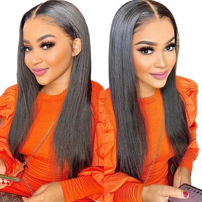 China Water Wave 8 10 Inch 150% 180 Brazilian Transparent Lace Front Lace Wig HD Full Density Glueless Lace Wig Full Hair Wigs for sale