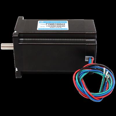 China NEMA 24 Bipolar Holding Stepper Motor 5.0A 4.0N.m Torque 2 Phase 4-Wire 1.8 Degree 60x60x100mm FY60EC500A for sale