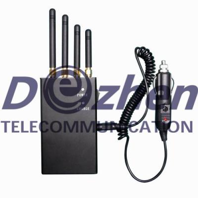 Chine Brouilleur de signal de téléphone portable de 4 bandes, brouilleur portatif de téléphone portable pour 4G LTE 2600 à vendre