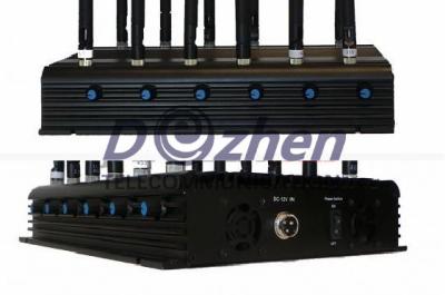 Κίνα 12 Jammer ζωνών GSM του DCS Rebolabile 3G 4G WIFI τηλέφωνα και αυτοκίνητο ΠΣΤ δορυφορικά remotes 315-433-868 MHZ προς πώληση