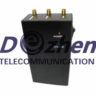 China Poder superior jammer portátil de GPS e do telefone celular (DCS PCS de CDMA G/M) à venda