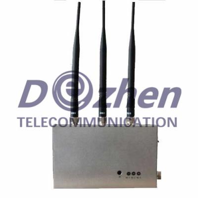 China Remote Controlled 4G Mobile Network Jammer Device , Wifi Jamming Device 4 Watt for sale