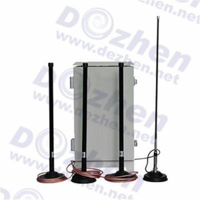 China Outdoor 4 5 6 8 Bands Omni Antennas Drone UAV Jammer 800Meters China for sale