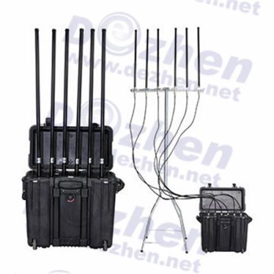 China Pelican 1440 Omni Directional Antenna 3G 4G WIFI Wireless 7 bands Portable Signal Jammer for sale