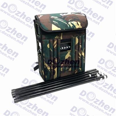 China 200M Military VIP Protection Security High Power GPS WIFI Cell Phone Signal Backpack Jammer for sale