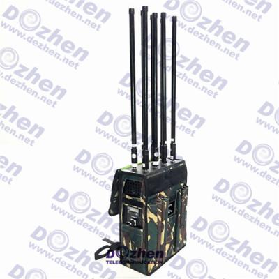 Китай Jammer сигнала рюкзака Jammer сигнала сотового телефона предохранения от 5.8G 220W VIP продается