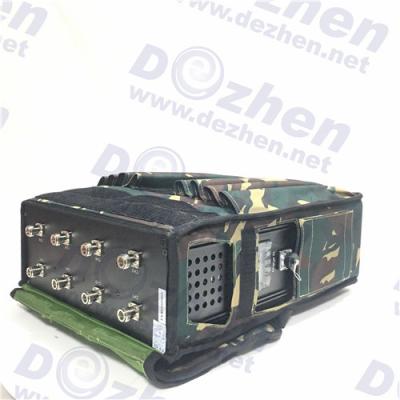 Китай Военный прочный Jammer сигнала трутня сотового телефона GSM 3G 4G Jammer рюкзака сигнала RF наивысшей мощности продается