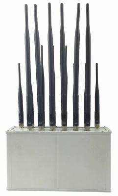 China High Tech 20 Watt VHF / UHF / GSM Cell Phone Signal Jammer For Schools cell phone signal jammer scrambler for sale