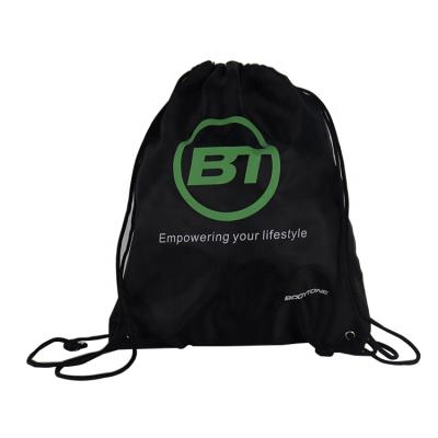 China 2021 New Cheap Smart Eco Polyester Drawstring Bag With Logo for sale