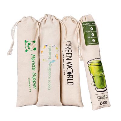 China Promotional Wholesale Custom Canvas High Cotton Eco LOGO Storage Drawstring Super Gift Bag for sale