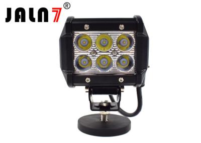 China 18W High Power Spot Auto Led Light Bar / 1980LM Off Road Led Light Bar for sale