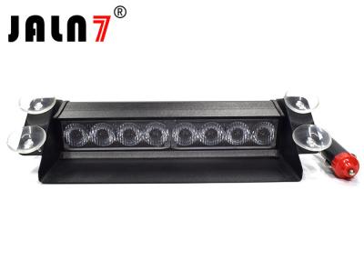 China 8 LED Vehicle Strobe Light Bar 3 Flash Mode For Visor Dashboard for sale