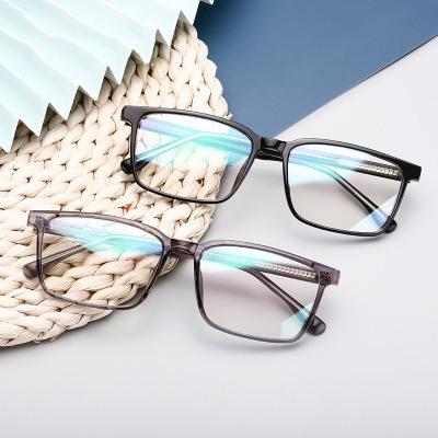 China Anti-blue Light Hot Selling Custom Brand Amazon Glasses TR90 Optical Frame Ready Stock Glasses for sale