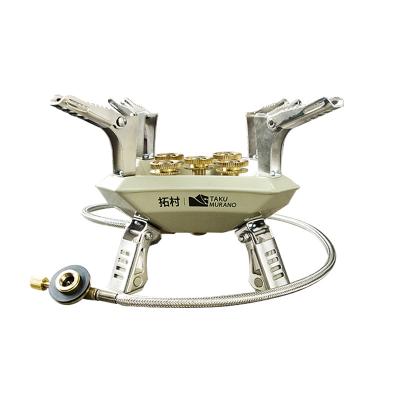 China Have Firepower Big Promotion Mini Camping Stoves Hiking Backpacking Gas Stove Outdoor Portable Burner for sale