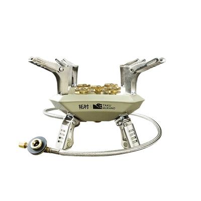 China Portable Stainless Steel Mini Camping Outdoors Needed Foldable High Power Cooking Stove Cooking Camping Stove for sale