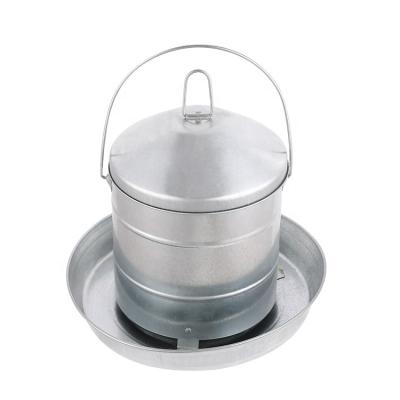 China Animal Device Heavy Duty Galvanized Metal Poultry Hanging Feeder for sale