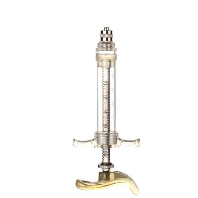 China Luer-lock Adapter 30ml Veterinary Injection Syringe Without Dose Nut, TPX Plastic Steel Veterinary Syringe For Animals for sale