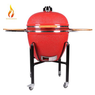 China Professional Manufacturer Larger Size 29inch MCD Adjustable Size Outdoor Charcoal Grill Quality Brilliant Ceramic Kamado Grill BBQ Grill for sale