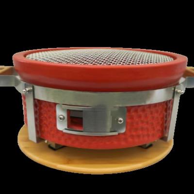 China MCD New Products Easily Assembled Tabletop Kamado Round Japanese Portable Charcoal Ceramic Grills, Tabletop Kamado Grill for sale