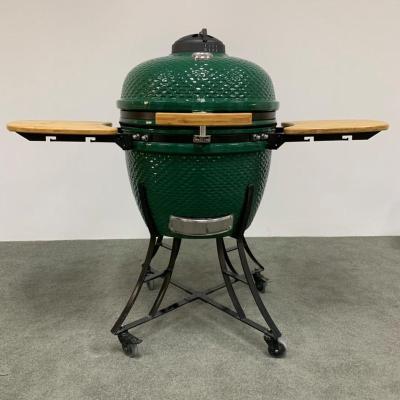 China Adjustable Height 24inch Best Selling Extra Large Ceramic Charcoal BBQ Kamado Kitchen BBQ MCD P Type Outdoor Smoker for sale