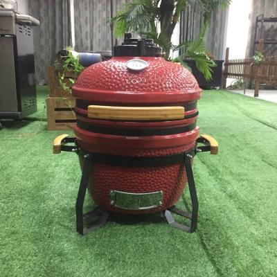 China Adjustable Height 15inch BBQ Kamado Grill Foreman Georges Oven Pizza MCD Indoor and Outdoor Grill for sale