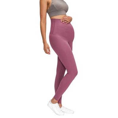 China Women's Breathable Maternity Pregnancy Workout Leggings Active Yoga Tights Pants Yoga Leggings Women for sale