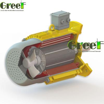 China Hydraulic Wind Turbine 1KW 500RPM Permanent Magnet Generator / Alternator For Sale for sale