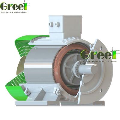 China HOT SALE of wind/hydro turbine! 20KW 500RPM Permanent Magnet Wind Dynamo for sale