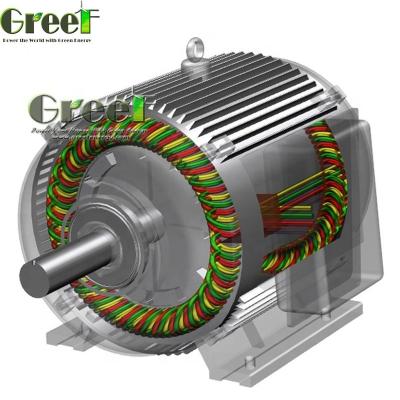 China HOT SALE of wind/hydro turbine! 20KW 500RPM Magnetic Motor Electric Generator for sale