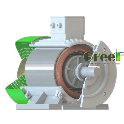 China Wind / Water Turbine 40kw 250rpm 3 Phase AC Low Rpm Alternator Permanent Magnet Synchronous Generator for sale