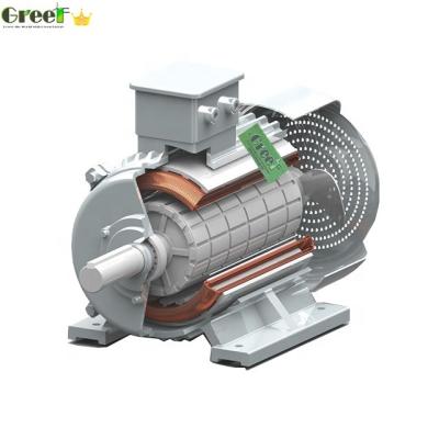 China Wind/Hydraulic Low Speed ​​Permanent Magnet Turbine Wind Turbine 100RPM Low RPM Generator. for sale