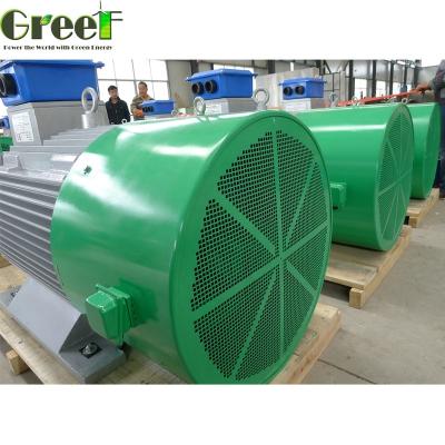 China Wind/Water Turbine 40kw 250rpm 3 Phase Low RPM Free Power 380v AC Hydraulic Powered Magnetic Generator for sale