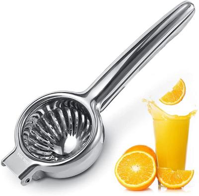 China Hot Sale Viable Stable Quality Stainless Steel Citrus Lemon Squeezer Hand Squeezer Hand Press Fruit Squeezer Easy Operate Manual Squeezer for sale