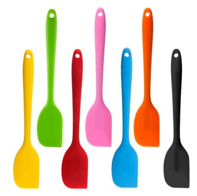 China Viable Heat Resistant Silicone Spatula Silicone SMT Baking Mixing Tool for sale