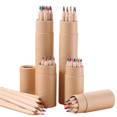 China For drawing sketching shading colored coloring pencils 12 color set pencil set for for drawing sketching shading with vibrant colors in tube for sale