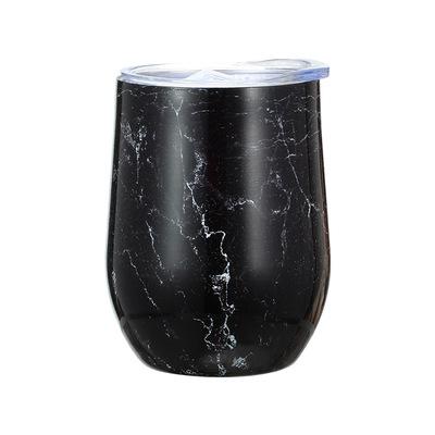 China Factory Price Viable Egg Tumbler Wine Cup Powder Coated Stainless Steel Insulated Wine Tumbler for sale