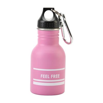 China Sustainable 350ml Stainless Steel Bottles Single Wall Water Bottle for sale