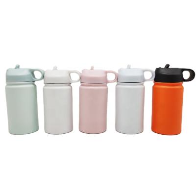 China 12OZ PORTABLE Kids Bottle Stainless Steel Vacuum Flask Double Wall Water Bottle Outdoor Thermos Flask for sale