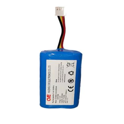 China CVE 11.1v 14.4v 2600mah 18650 Long Life Safety Environmental Rechargeable Lithium Ion Battery Pack for sale